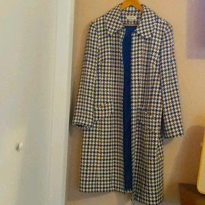 Long suit jacket/ peacoat s16